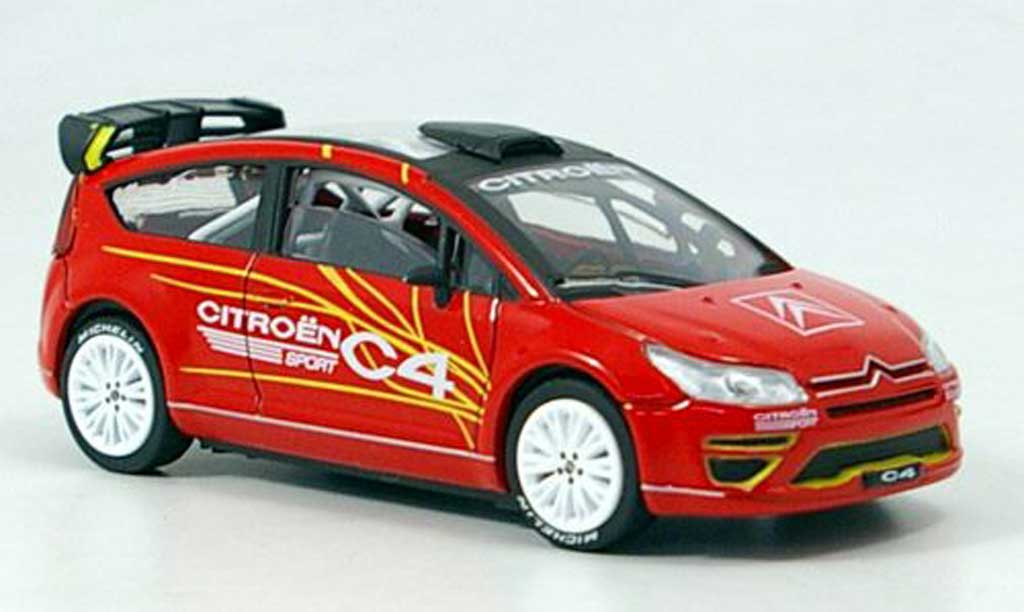 Diecast model cars Citroen C4 1/43 Solido WRC Sport Concept Car