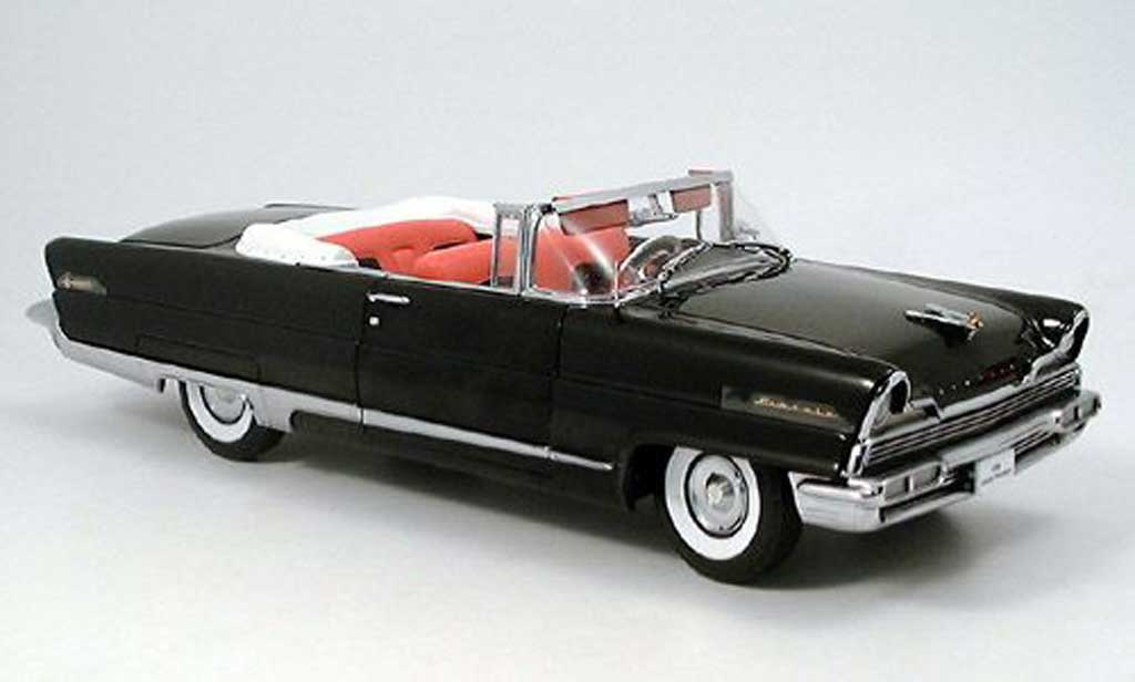 Lincoln Premiere 1/18 Sun Star convertible noire 1956 miniature
