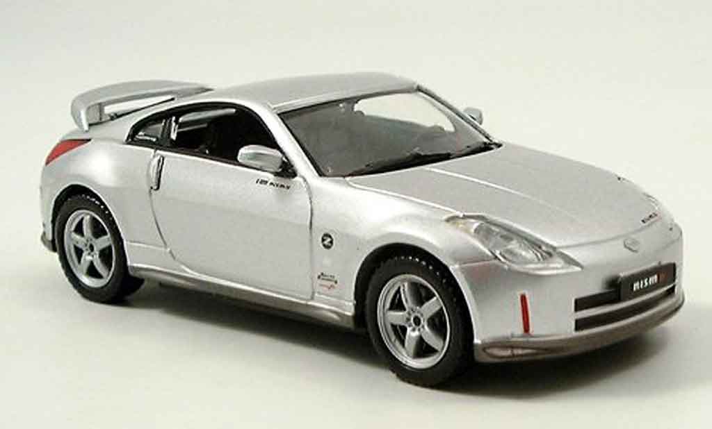 Nissan 350Z 1/43 J Collection Nismo Nismo grise metallisee miniature