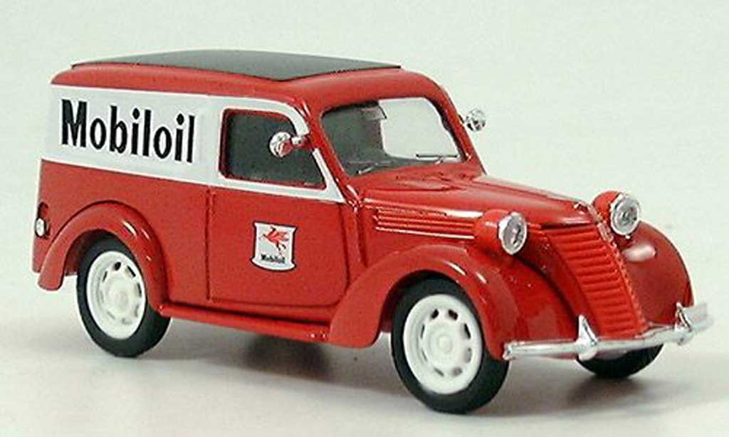 Fiat 1100 1/43 Brumm E Furgone Mobiloil 1956 miniature