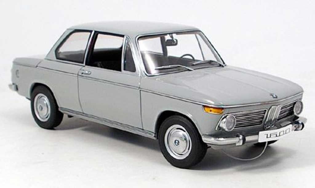 Bmw 1602 1/18 Autoart e10 grise 1971 miniature