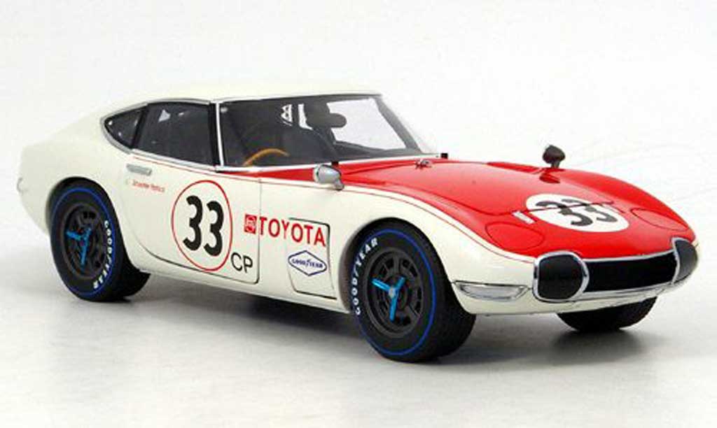 Toyota 2000 GT SCCA 1/18 Autoart SCCA no.33 1968 miniature