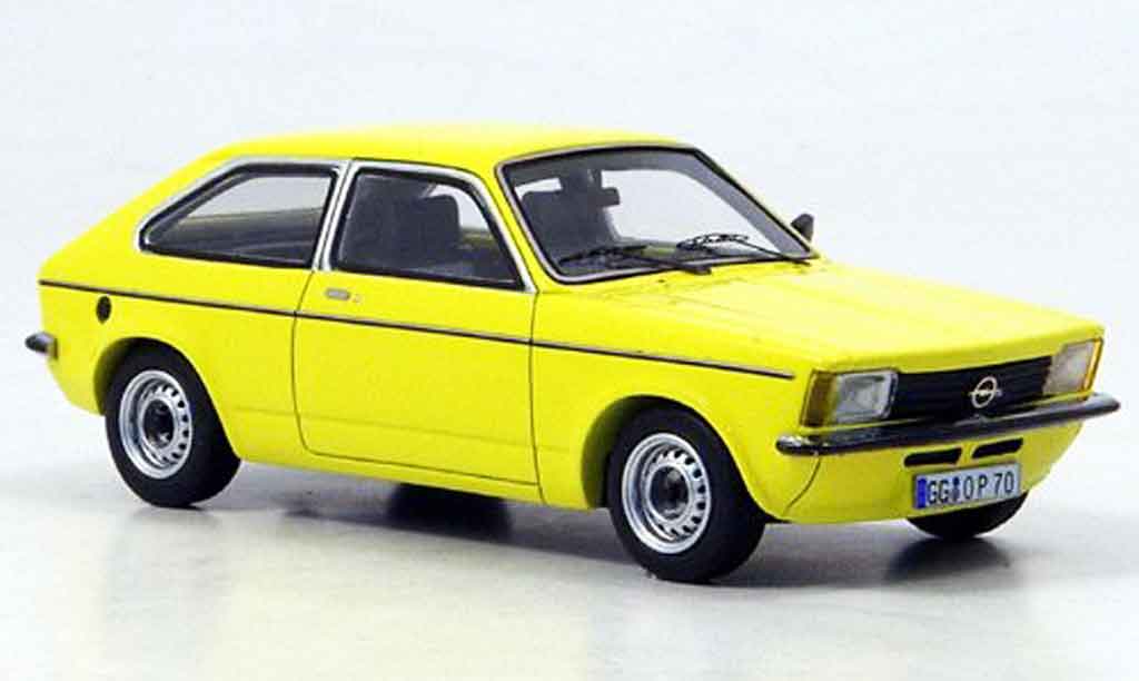 Opel Kadett C 1/43 Neo C city jaune 1978 miniature