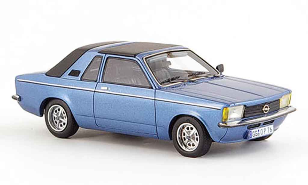 Opel Kadett C 1/43 Neo C aero bleu geschlossen 1978 miniature