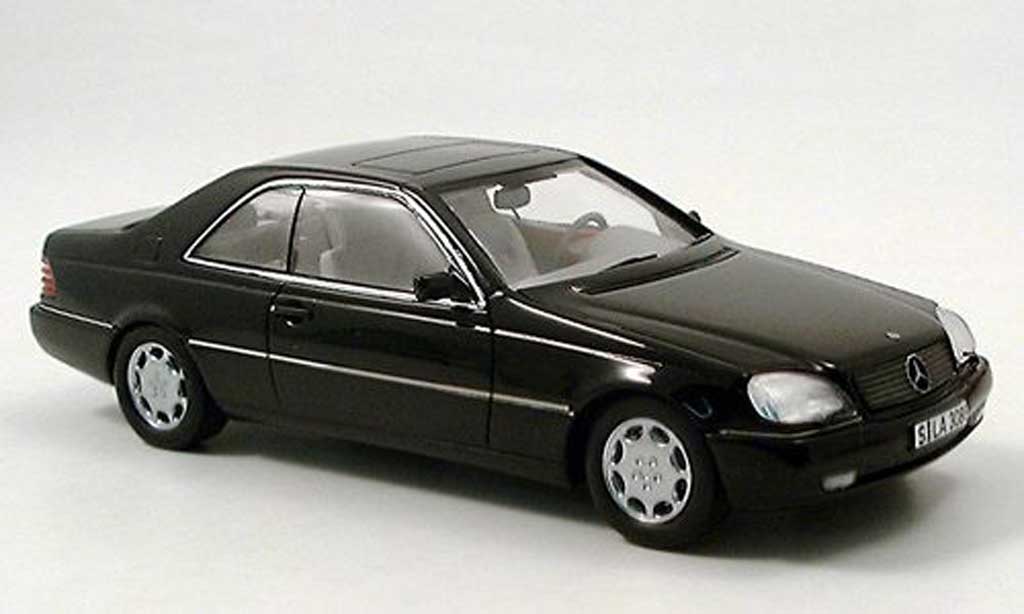 Mercedes 500 CL 1/43 Spark CL (C140) noire miniature