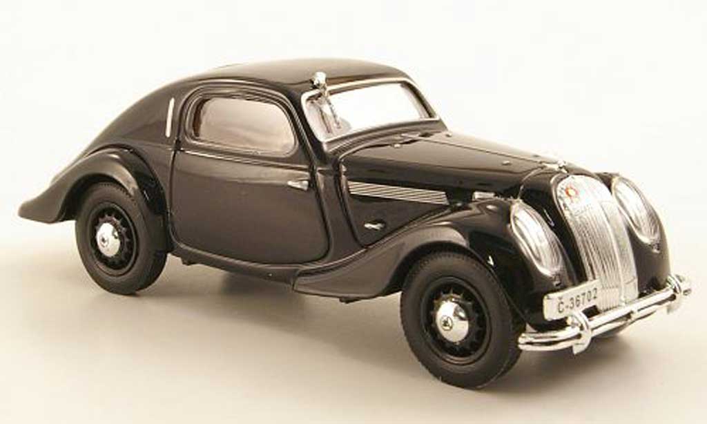 Skoda Popular Sport 1/43 Abrex Monte Carlo noire 1935 miniature