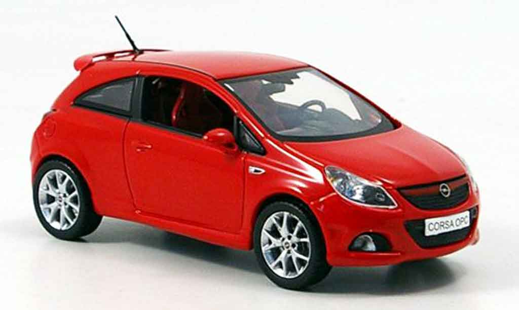 Opel Corsa 1/43 Norev sport red 2006 diecast model cars