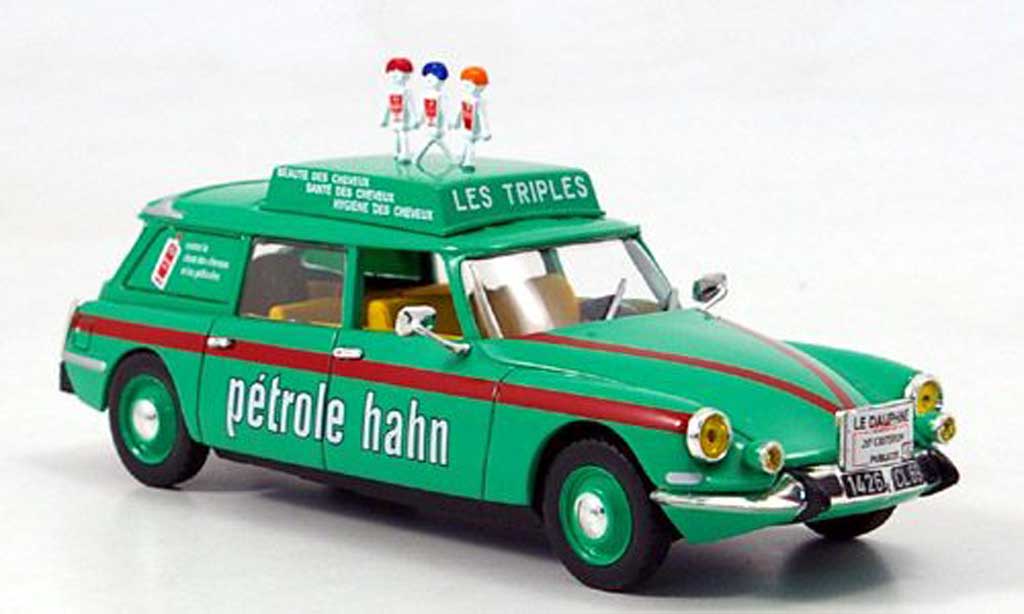 Citroen DS 1/43 Norev Break Petrole Hahn miniature