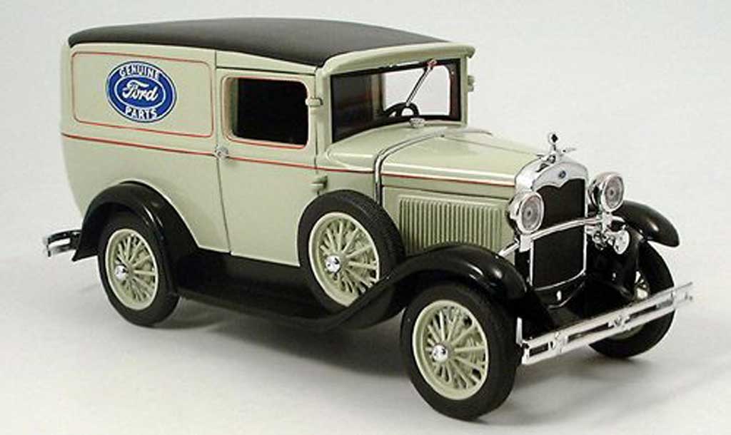 Ford Delivery 1/18 Signature Van grise 1931 miniature