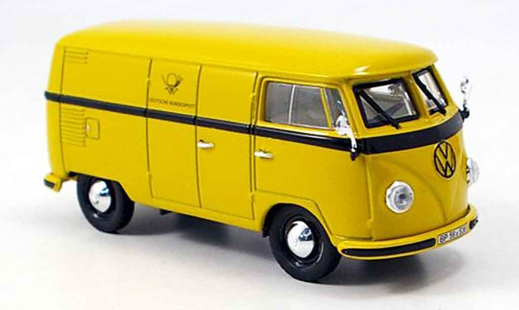 Volkswagen Combi 1/43 Norev t 1b transporter deutsche post 1958 miniature