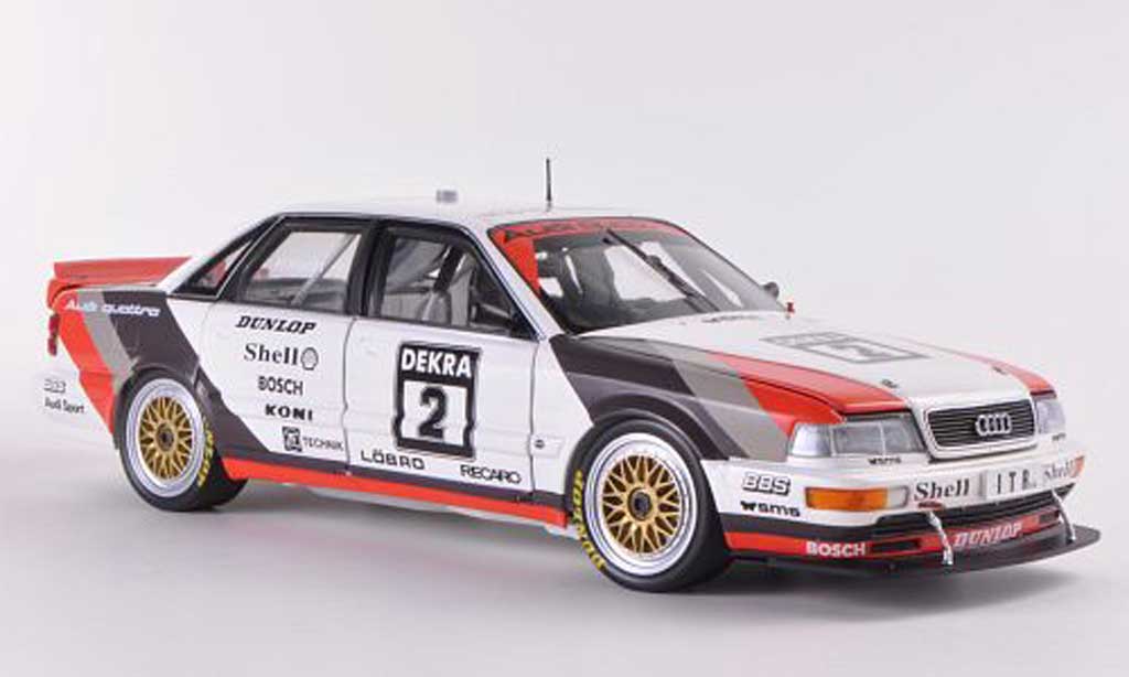 Audi V8 Quattro 1/18 Minichamps Quattro No.2 Team SMS Motorsport H.Haupt DTM-Saison 1991 miniature
