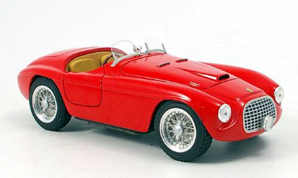 Ferrari 166 1/18 Hot Wheels Elite MM barchetta red serie elite diecast model cars