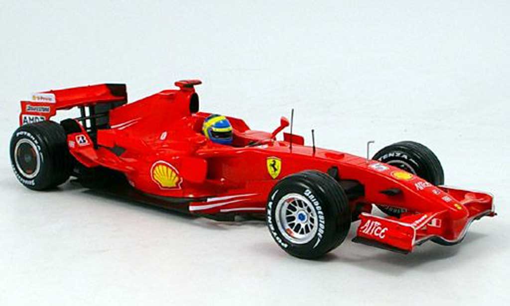Ferrari F1 F2007 1/18 Hot Wheels massa 2007 miniature