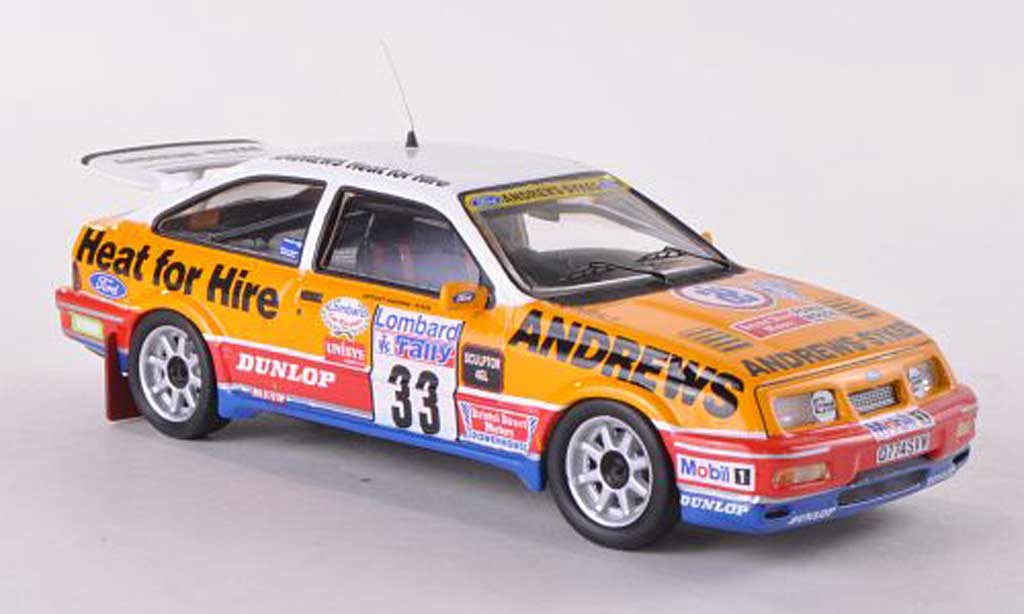 Ford Sierra Cosworth RS 1/43 Trofeu Cosworth RS No.33 Andrews Rally Grossbritannien 1989 R.Brookes/N.Wilson miniature