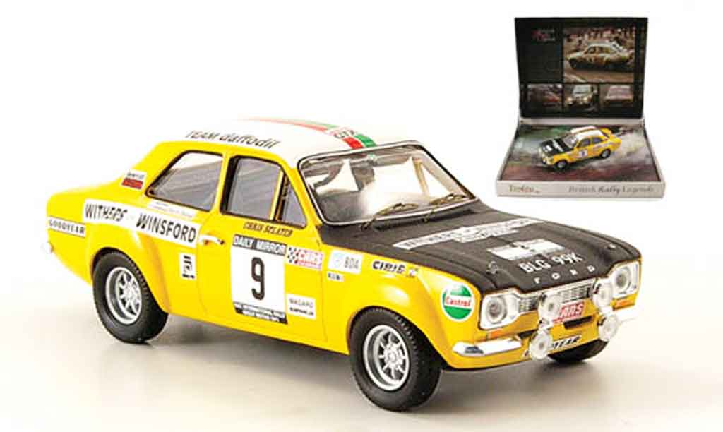 Ford Escort MK1 1/43 Trofeu MK1 Sclater British Rally Champ 1971 miniature