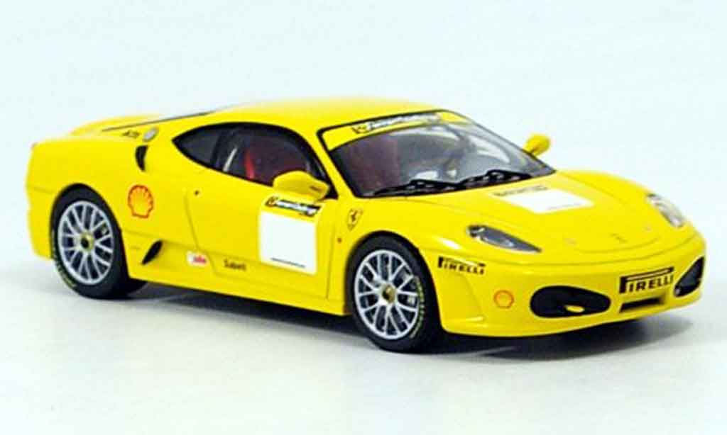 Ferrari F430 Challenge 1/43 IXO Challenge fiorano test jaune 2006 miniature