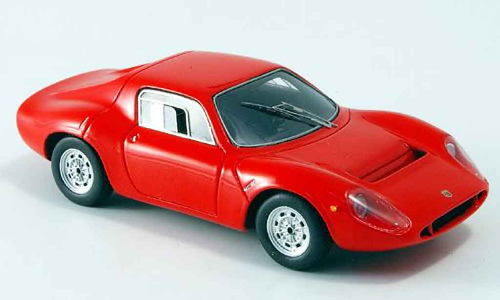 Fiat 130 1/43 Spark Abarth OT 0 rouge 1966 miniature