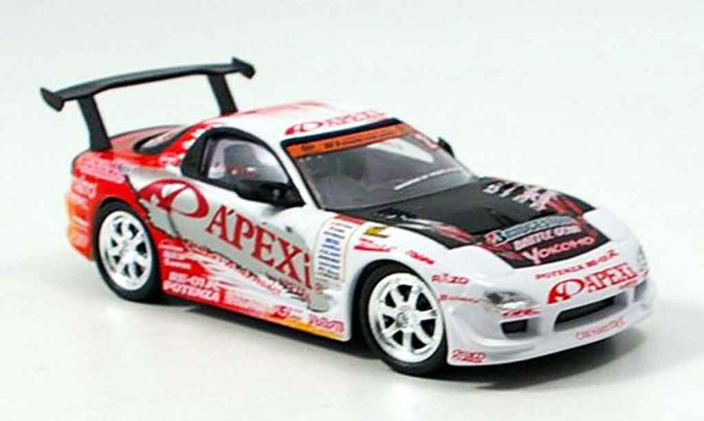 Mazda RX7 2005 1/43 Aoshima D1 Project FD3S Apex miniature