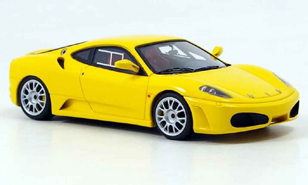 Ferrari F430 Challenge 1/43 Look Smart street jaune miniature