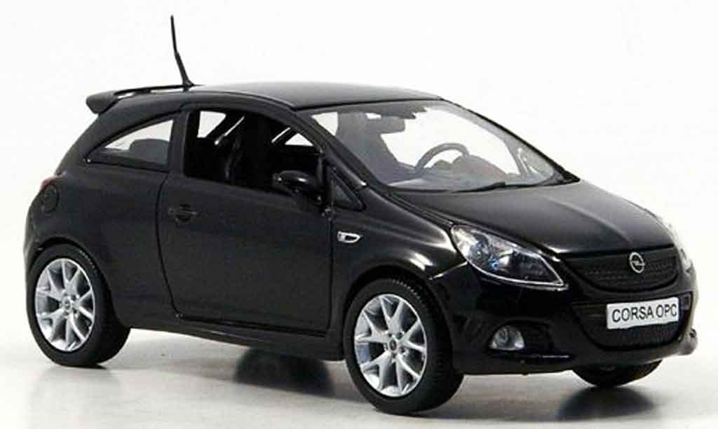 Opel Corsa 1/43 Norev opc black 2007 diecast model cars