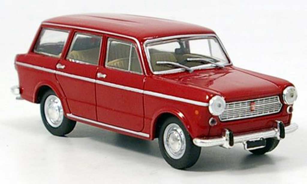 Fiat 1100 1/43 Starline R Familiare rouge 1966 miniature