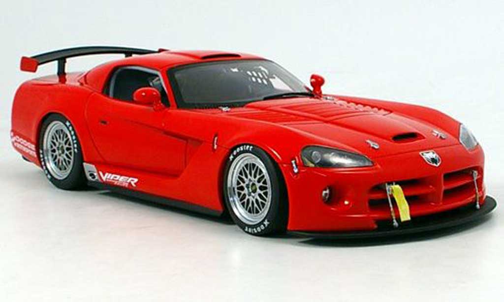 Dodge Viper Competition 1/18 Autoart Competition car plain body red 2004 diecast model cars