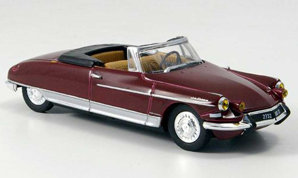 Citroen DS 19 1/43 Norev 19 Chapron red Le Caddy 1963 diecast model cars