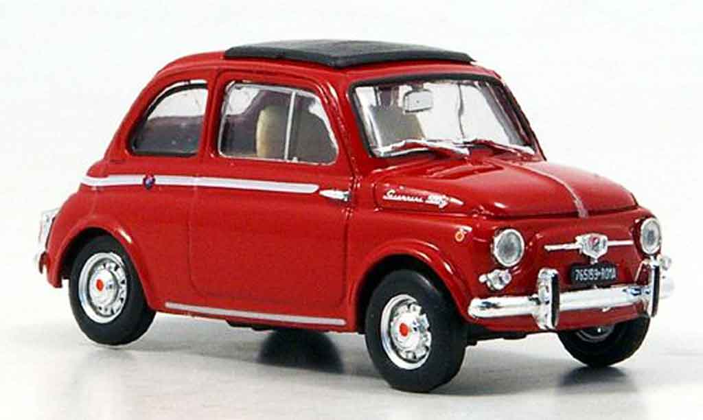 Steyr Puch 590 1/43 Brumm Giannini TV rouge 1963 miniature