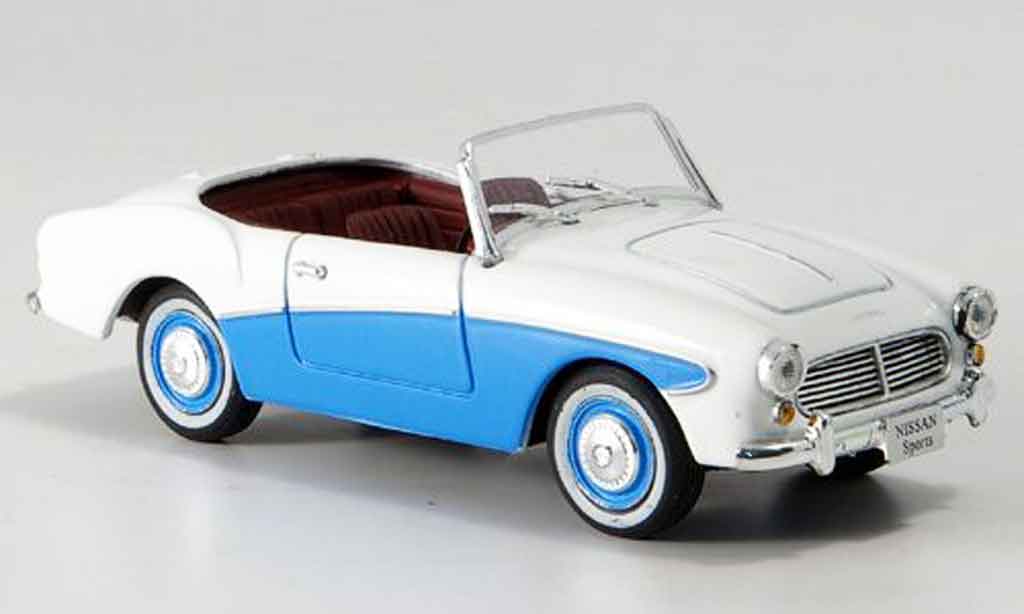 Nissan Sports 211 1/43 Norev bleu blanche 1959 miniature