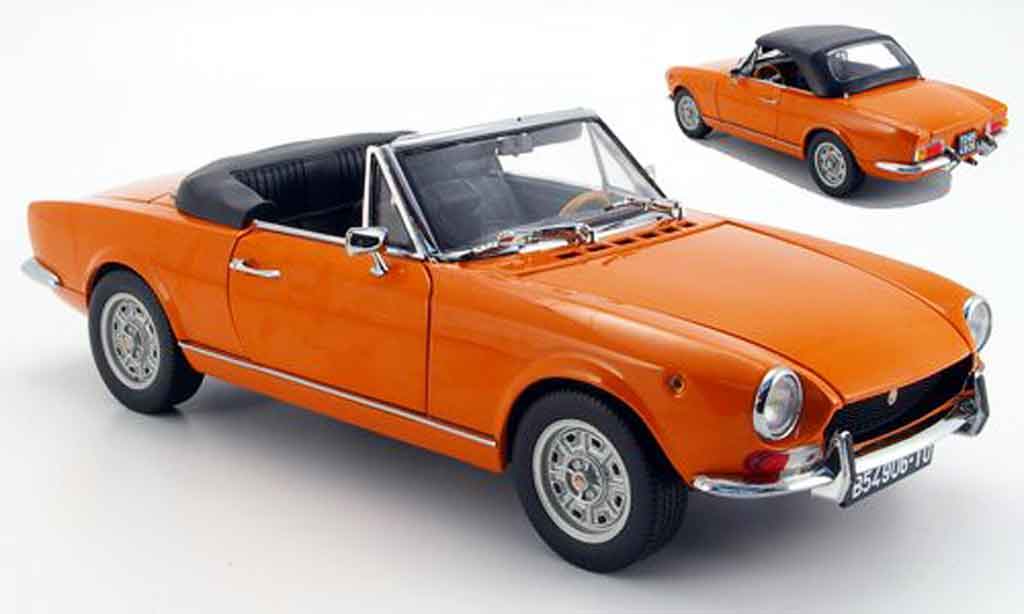 Diecast Model Cars Fiat 124 Abarth 118 Sun Star Abarth Pinto Sieger Rallye Portugal 1974 