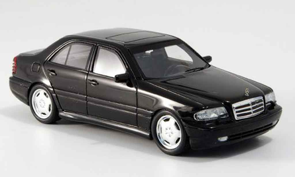 Mercedes Classe C 1/43 Spark C43 AMG black 2000 diecast model cars