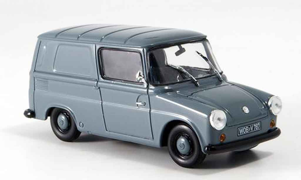 Volkswagen Combi 1/43 Norev typ 147 fridolin grise 1965 miniature