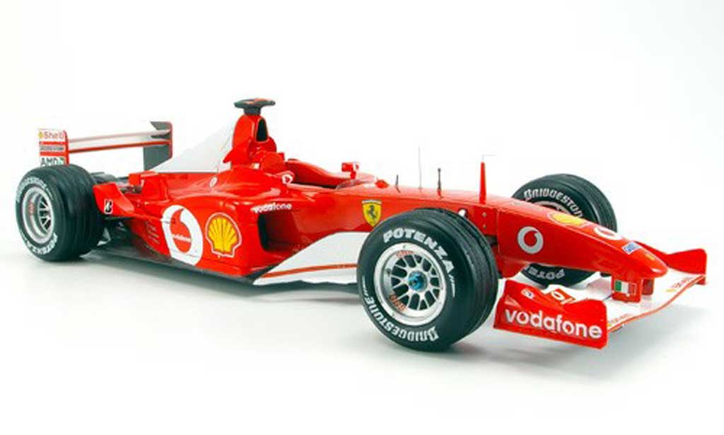 Ferrari F1 1/18 Hot Wheels Elite F2002 M. Schumacher No.1 GP Frankreich diecast model cars