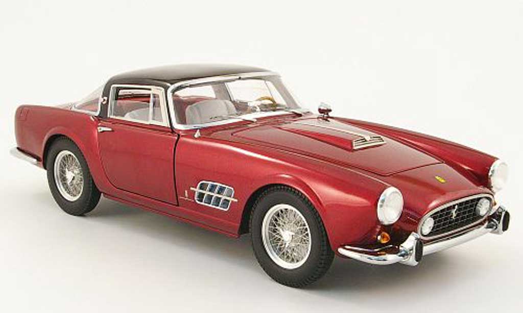 Ferrari 410 1/18 Hot Wheels Elite superamerica rouge elite special ed. miniature