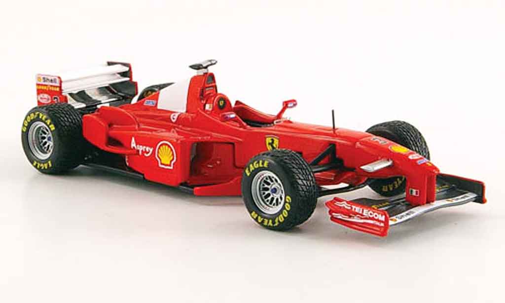 Ferrari F1 1/43 Hot Wheels Elite f300 no.3 m.schumacher gp grisstone 1998 coche miniatura