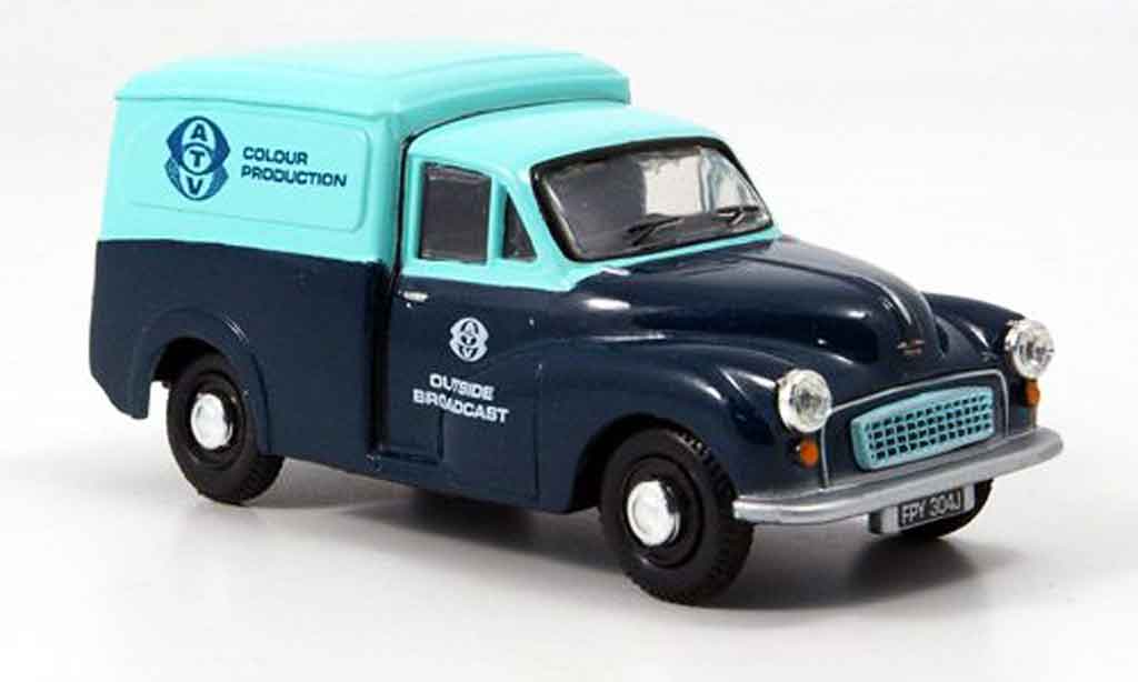 Morris Minor 1/43 Oxford Van bleu turkis Kasten ATV miniature