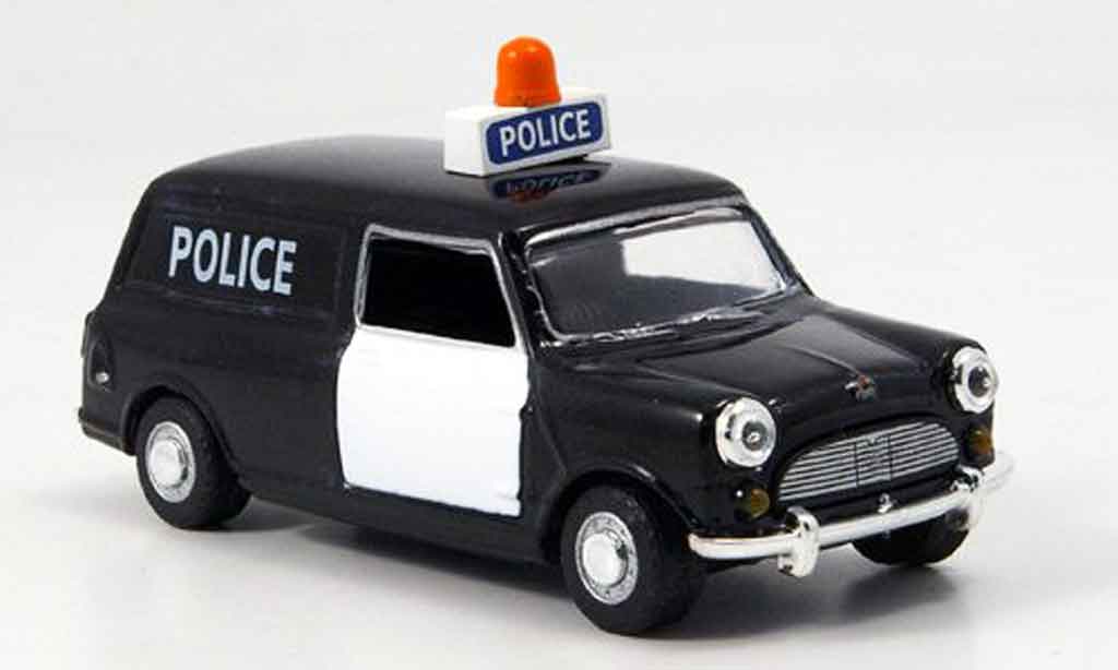 Austin Mini Van 1/43 Oxford noire blanche police Police West Riding