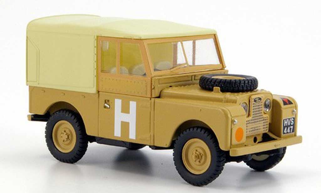 Land Rover 88 1/43 Oxford Series 1 sandfarben Militar Kasten miniature