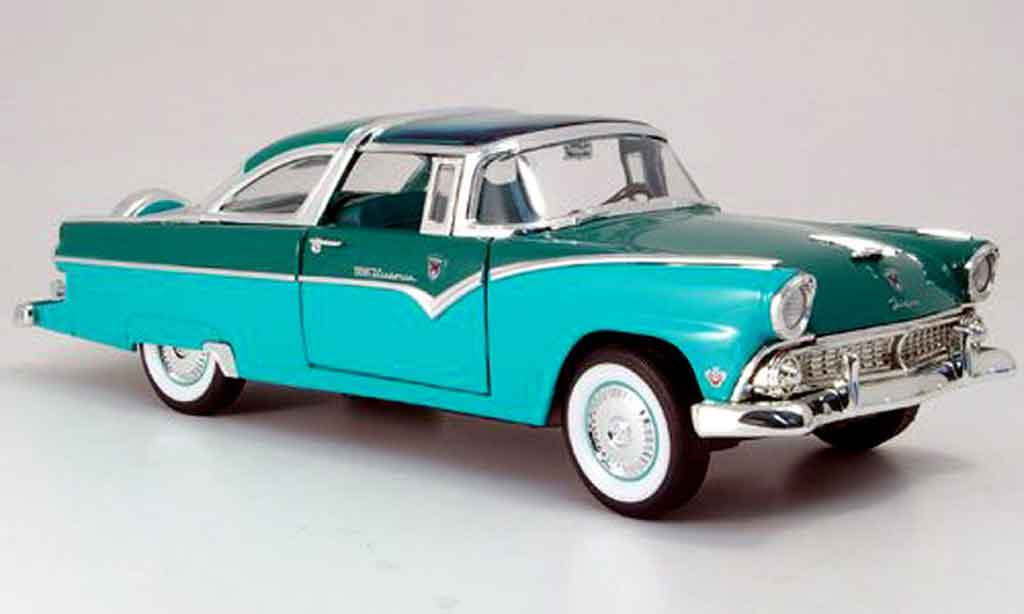 Ford Crown 1955 1/18 Yat Ming 1955 victoria grun/grun miniature