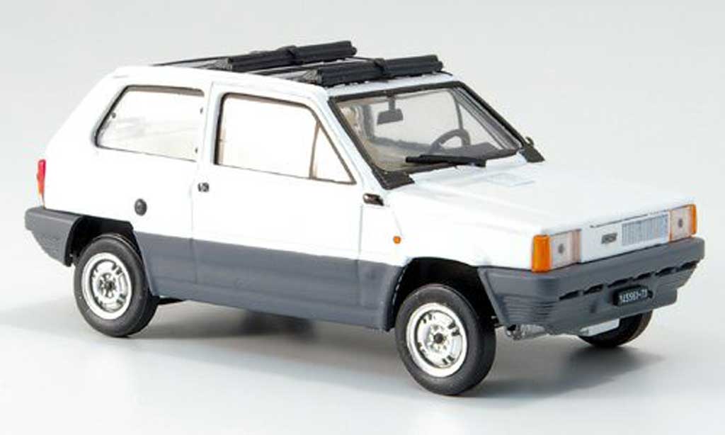Fiat Panda 1/43 Brumm 45 blanche geoffnetes Doppelfaltdach 1981 miniature