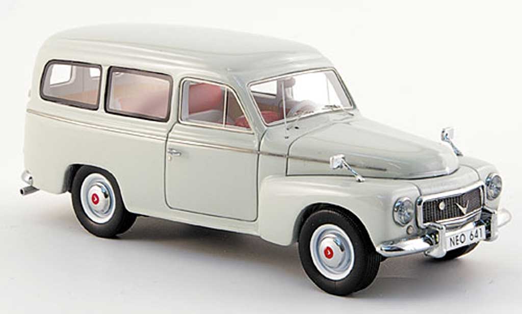 Volvo PV 445 1/43 Neo gris 1956 miniature