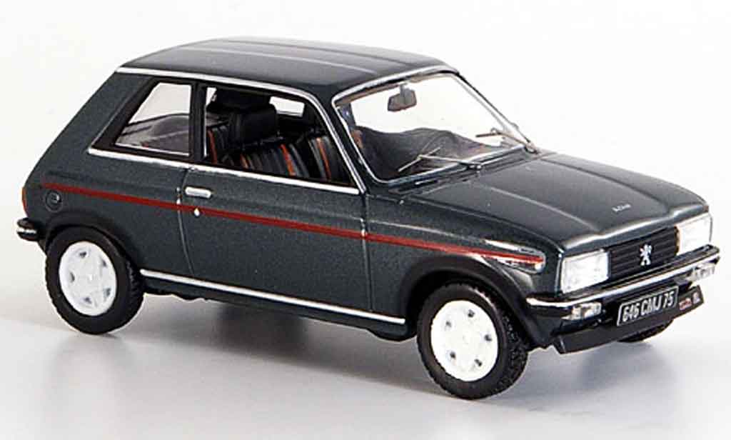 Peugeot 104 1/43 Norev zs2 grise 1979 miniature