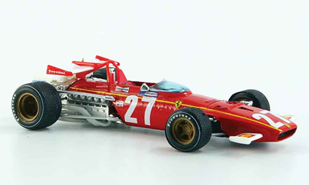 Miniature Ferrari 312 B 1/43 Brumm B B No.27 Jacky Ickx Gp Belgien 1970 ...