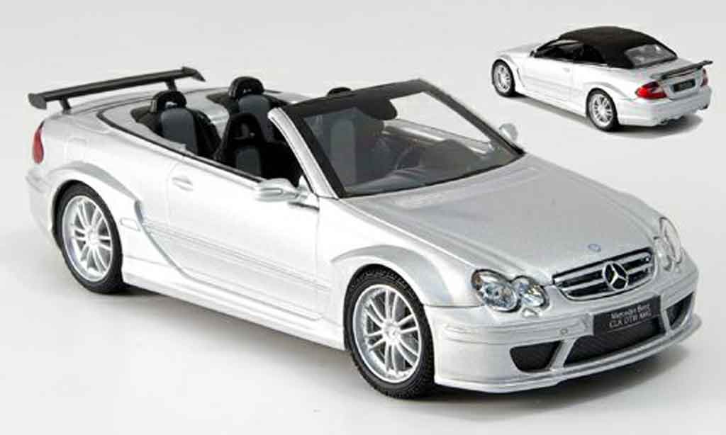 Mercedes Classe CL DTM 1/43 Kyosho K DTM AMG grise metallisee miniature