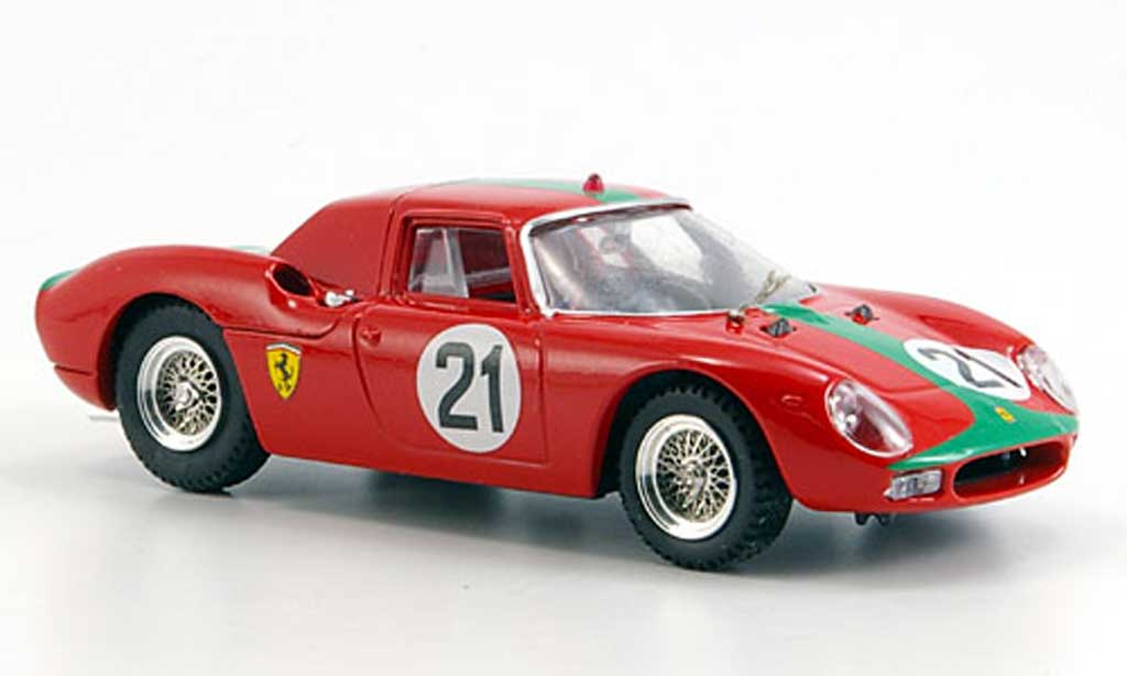 Ferrari 250 LM 1966 1/43 Best LM 1966 Monza De Siebenth miniature