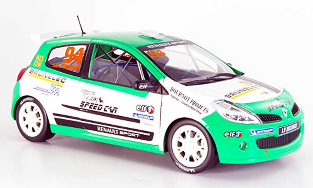 Renault Clio Cup 1/18 Solido Cup no.94 rs bournot 2007 miniature