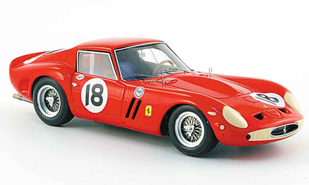 Ferrari 250 GTO 1963 1/43 Red Line GTO 1963 no.18 siger daytona continental