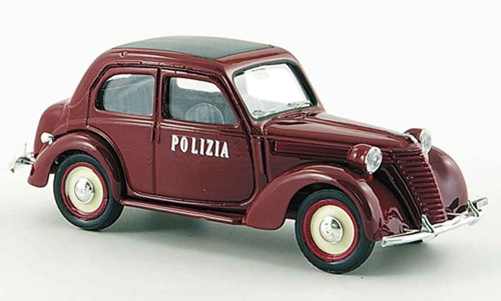 Fiat 1100 1950 1/43 Brumm 1950 E Polizia Stradale police miniature