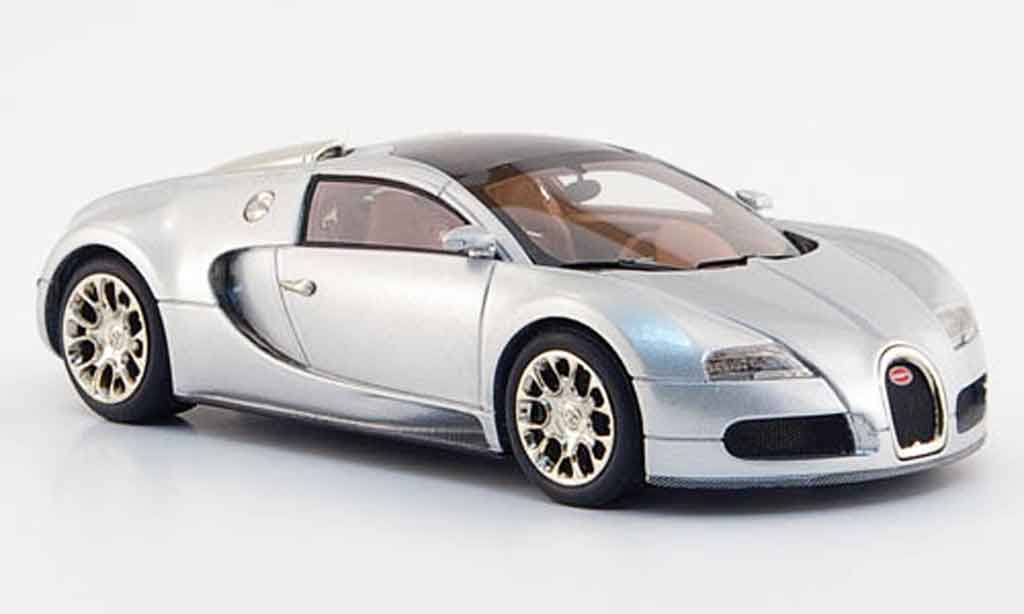 Bugatti Veyron 16.4 1/43 Look Smart 16.4 grise metallisee 2008 miniature