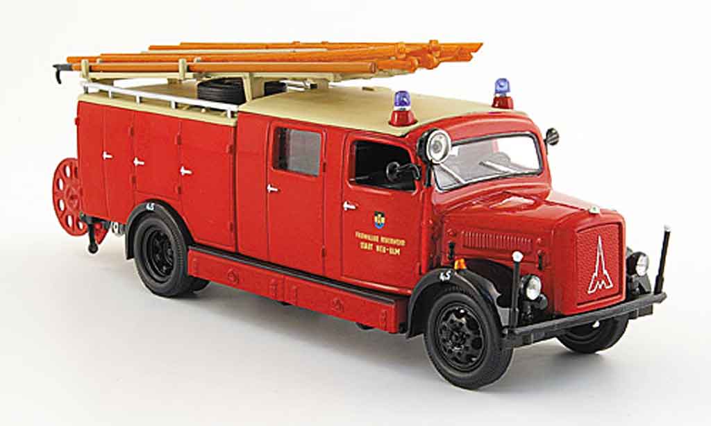 Magirus SLG 1/43 Yat Ming S 3000 Freiwillige pompier Stadt Neu Ulm 1941 miniature